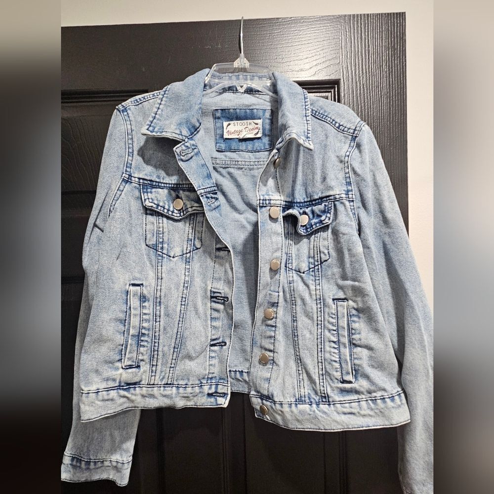 Stoosh Light Blue Denim Jacket